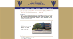 Desktop Screenshot of mckinneypsychiatry.com